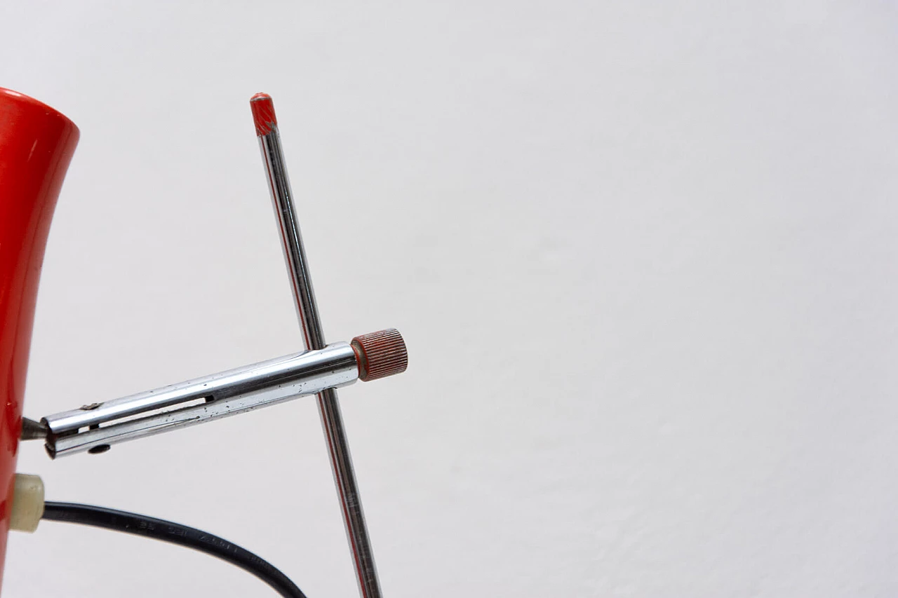 Lampada da scrivania con paralume conico di Josef Hurka per Napako, anni '60 4