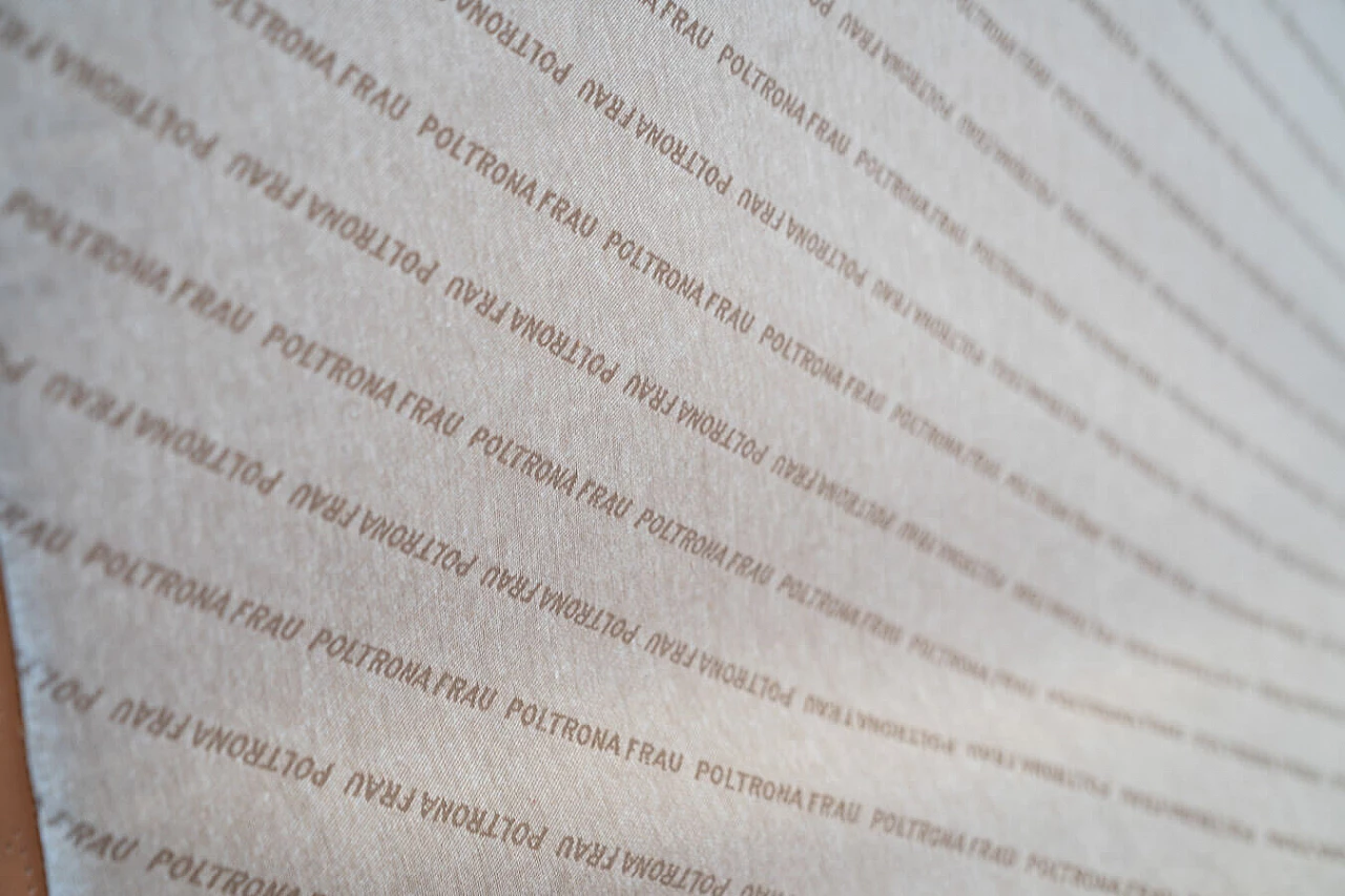 Cognac-coloured leather sofa by Poltrona Frau, 1980s 25