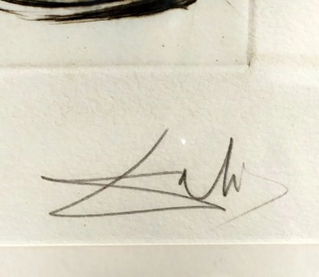 Salvador Dali, Composition, etching, 1971 3