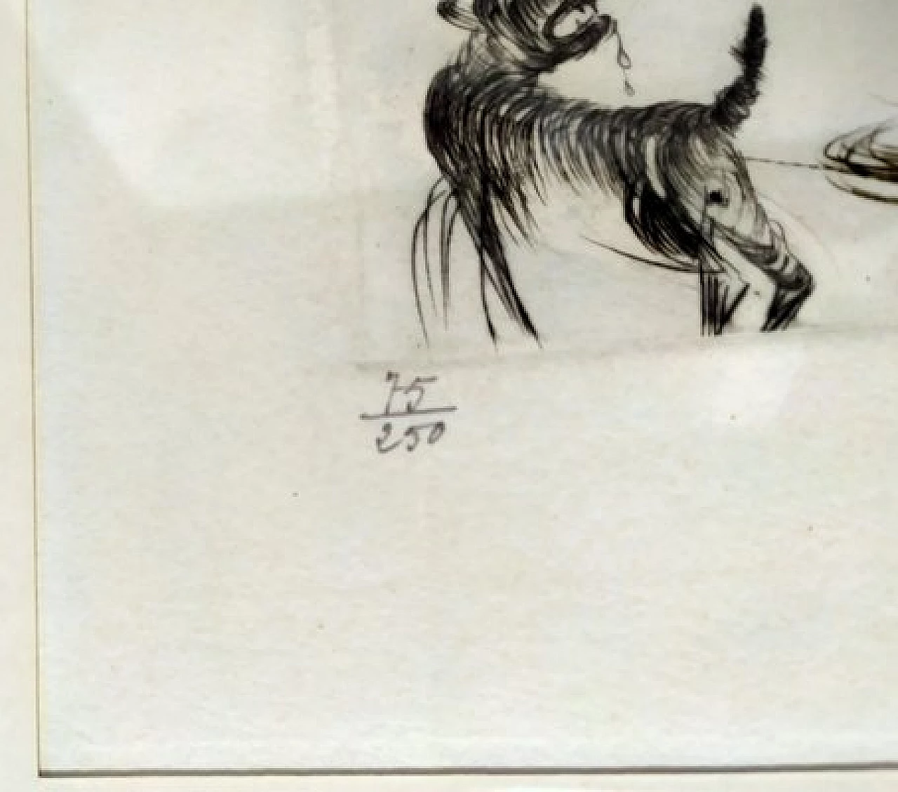 Salvador Dali, Composition, etching, 1971 4