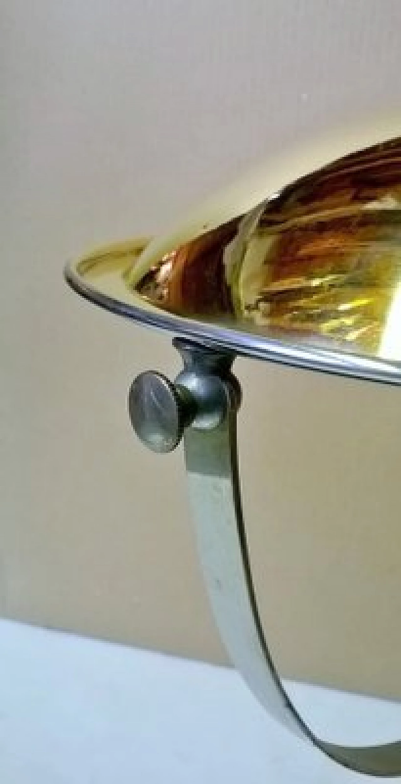 Brass table lamp by Gardoncini for Zerowatt, 1940s 4