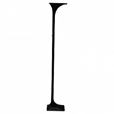 Solaris floor lamp in black metal by Tre Ci Luce, 1970s
