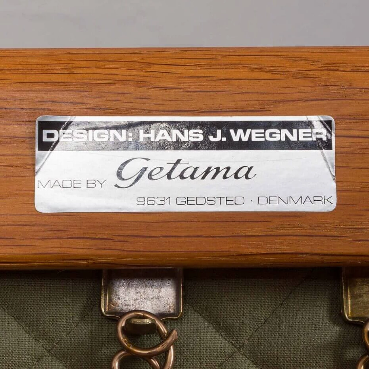 GE-290 oak three-seater sofa and armchair by Hans J. Wegner for Getama, 1950s 19