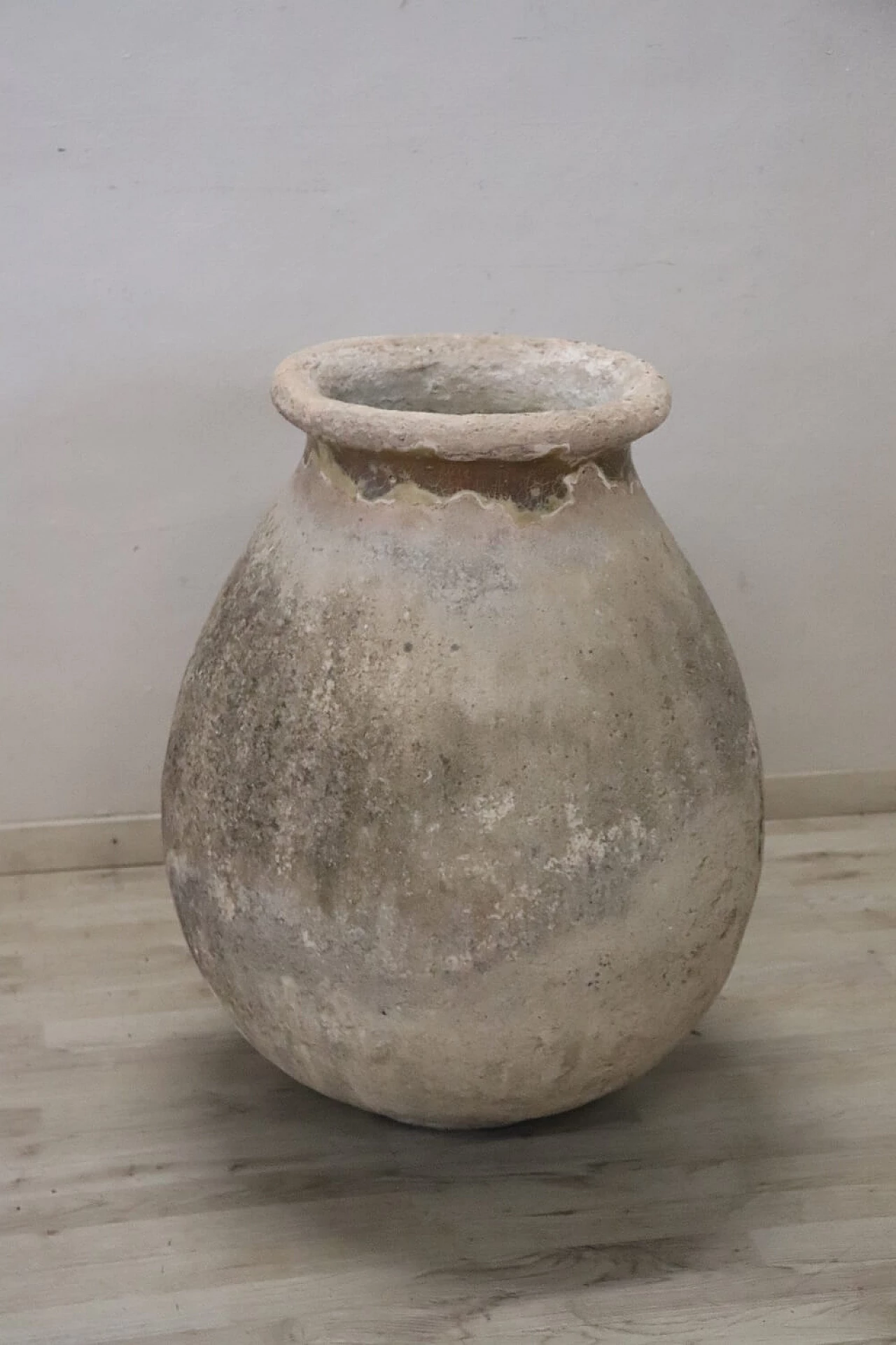 Giara ligure in terracotta da giardino, '800 2