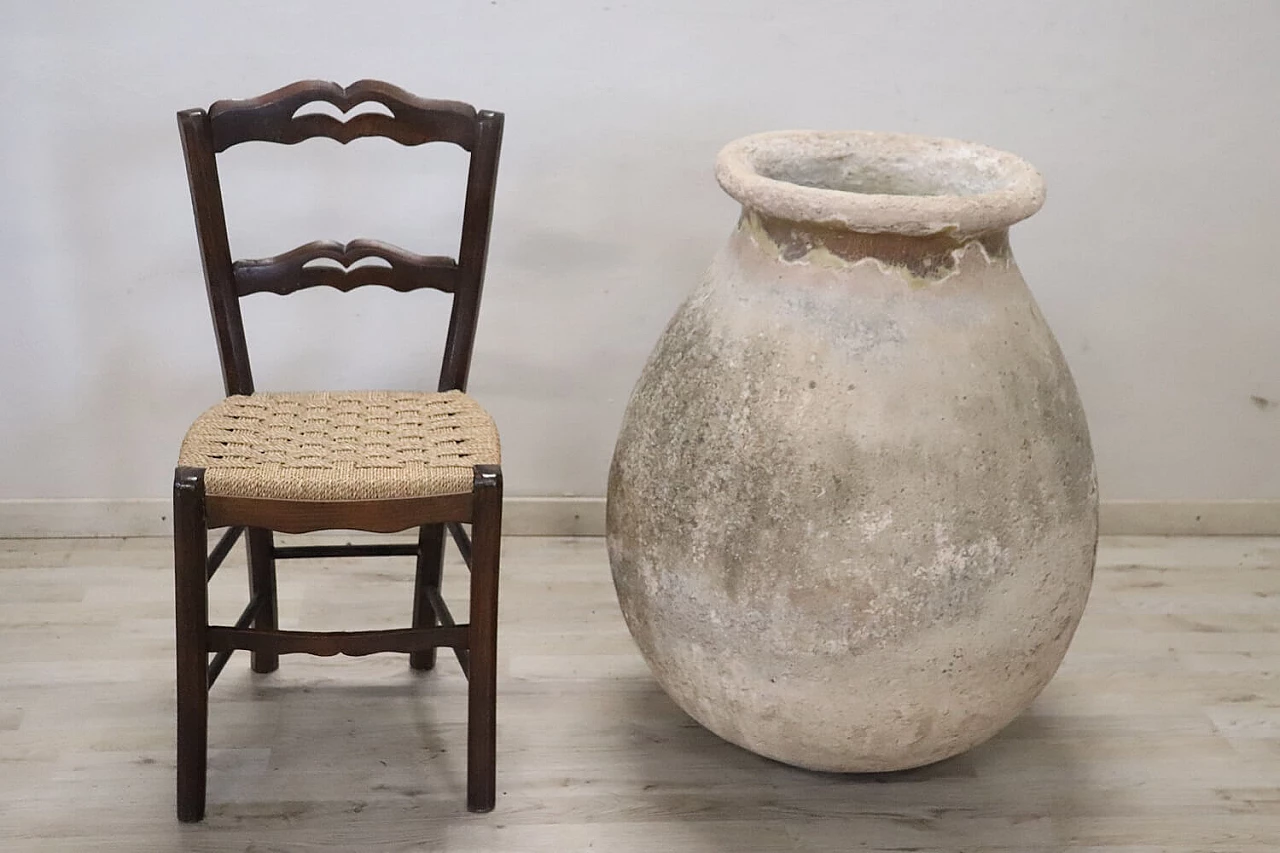 Giara ligure in terracotta da giardino, '800 3