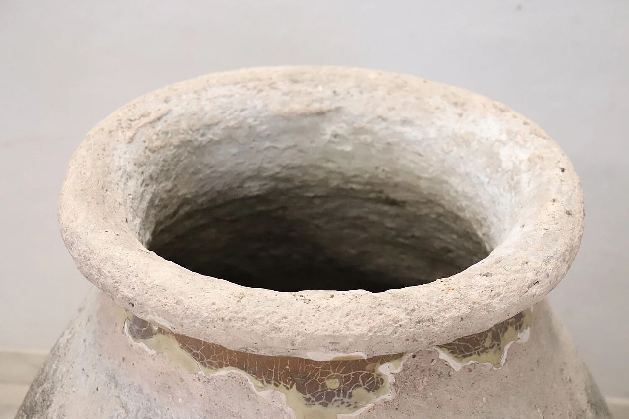 Giara ligure in terracotta da giardino, '800 5