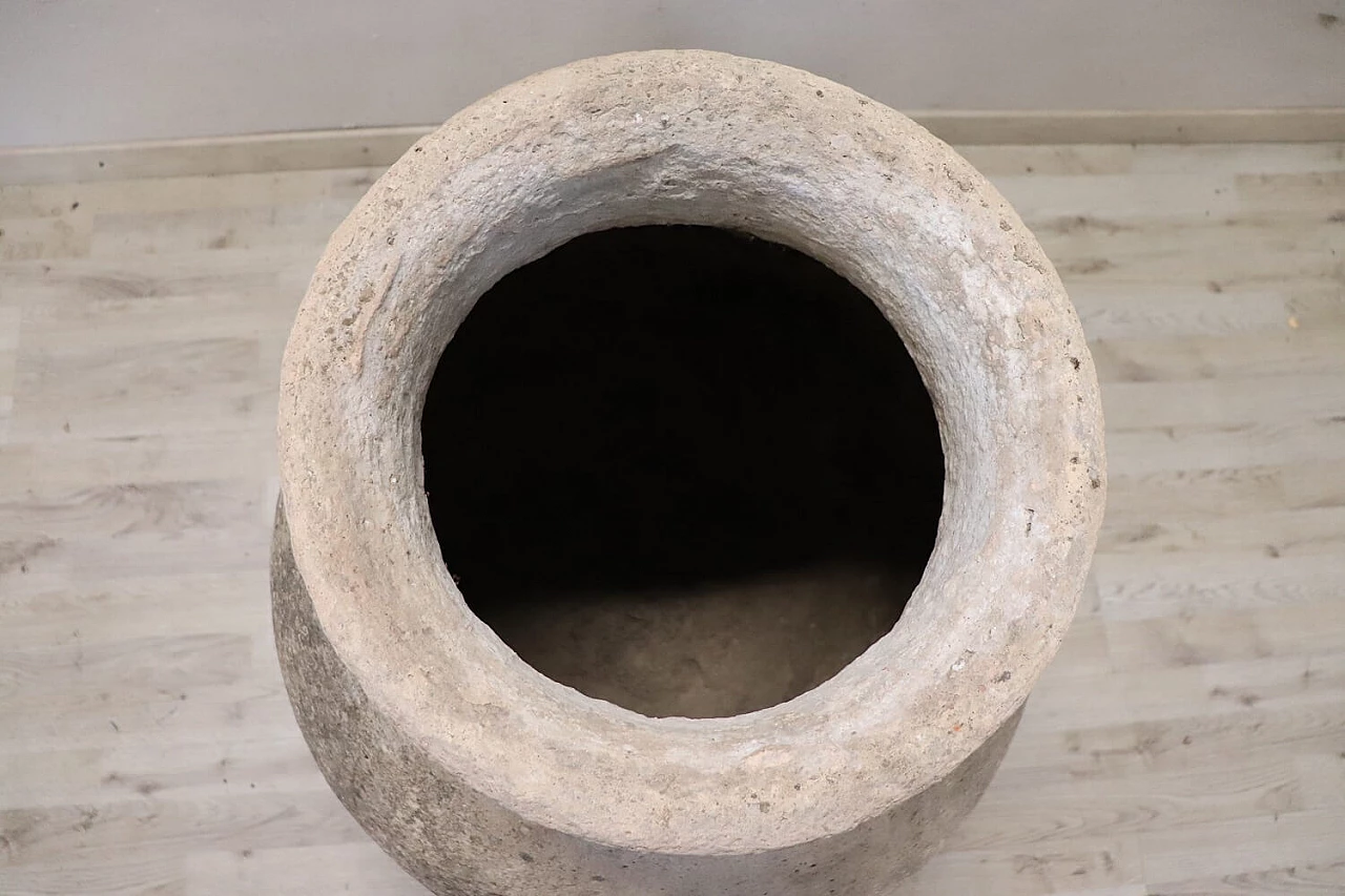 Giara ligure in terracotta da giardino, '800 6