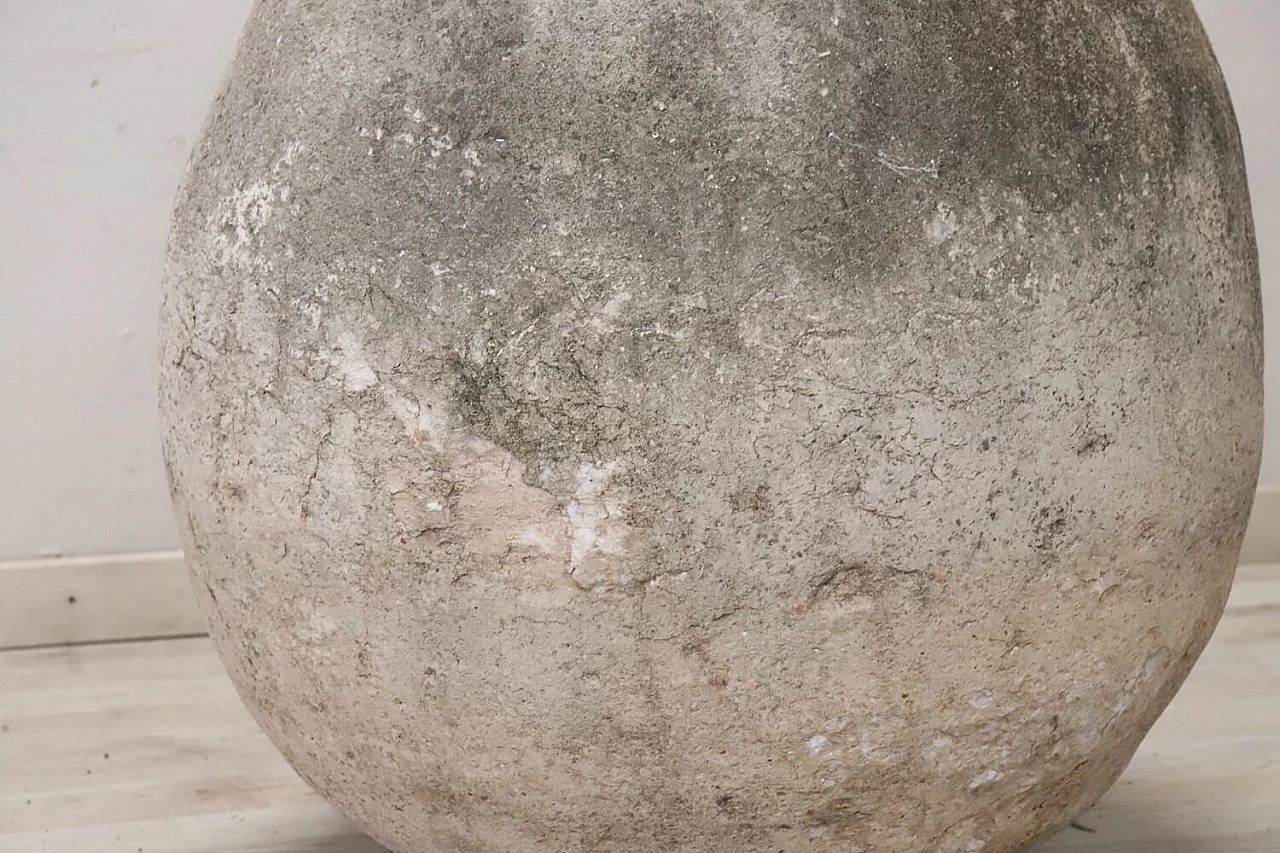 Giara ligure in terracotta da giardino, '800 8