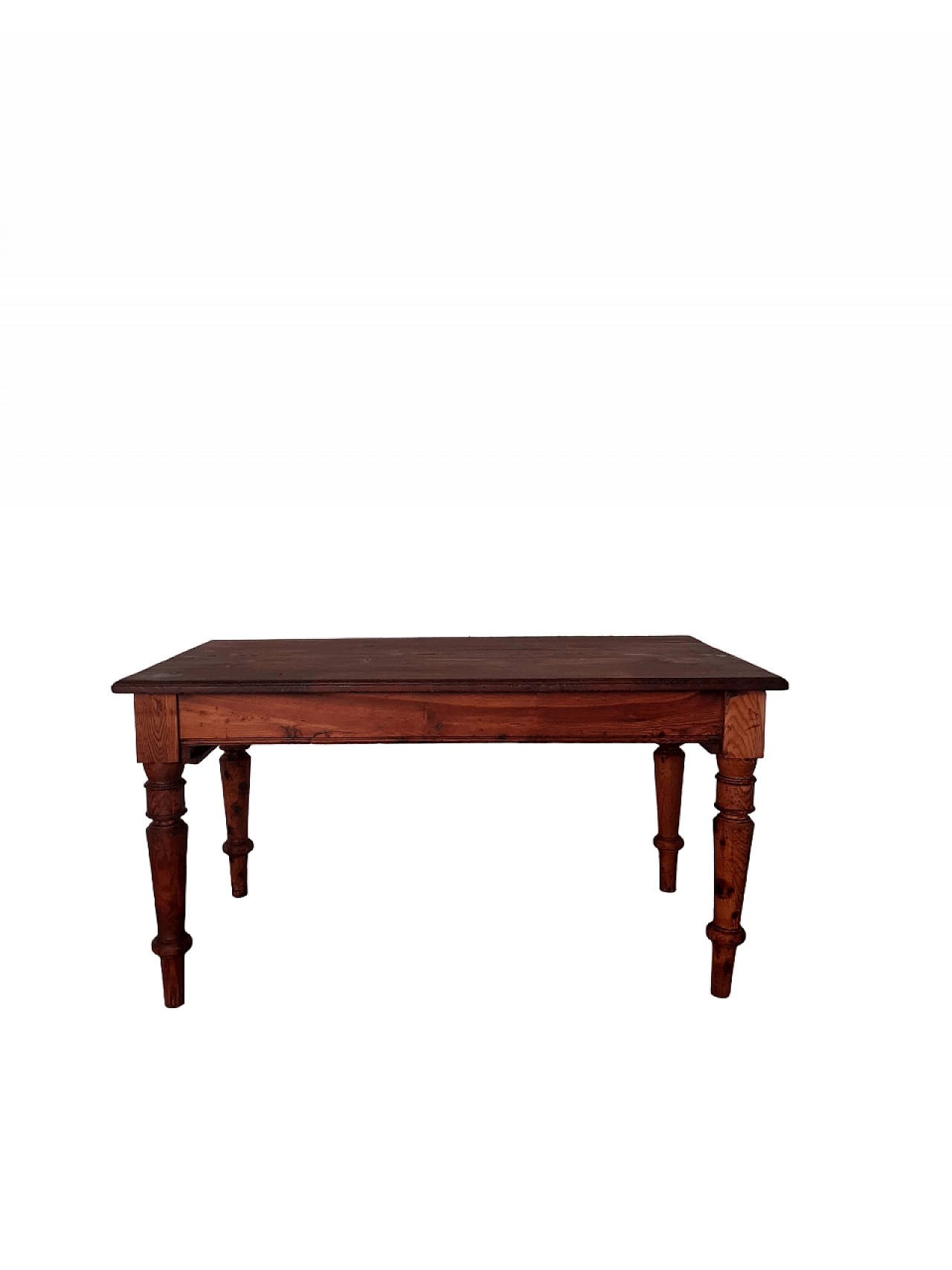 Rough wood table, early 20th century 5