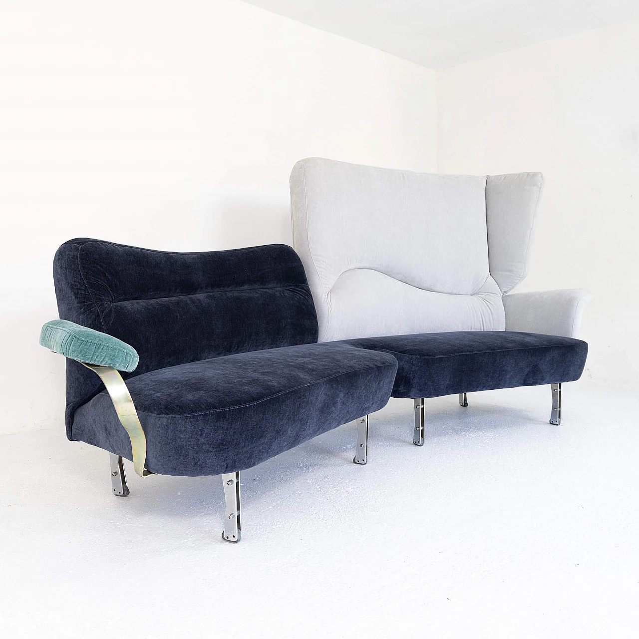 Moncalieri sofa by Toni Cordero for Driade, 1980s 2
