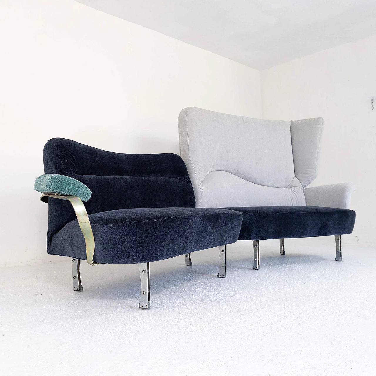 Moncalieri sofa by Toni Cordero for Driade, 1980s 3