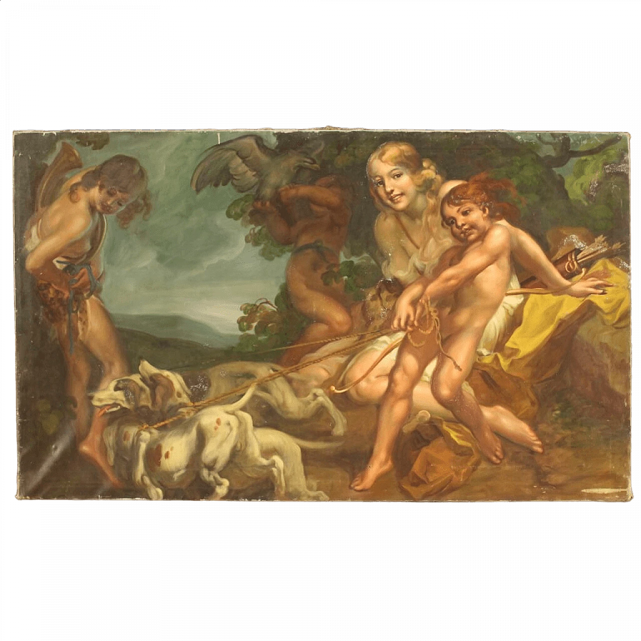 Diana the Huntress, oil on canvas, 1920s 16