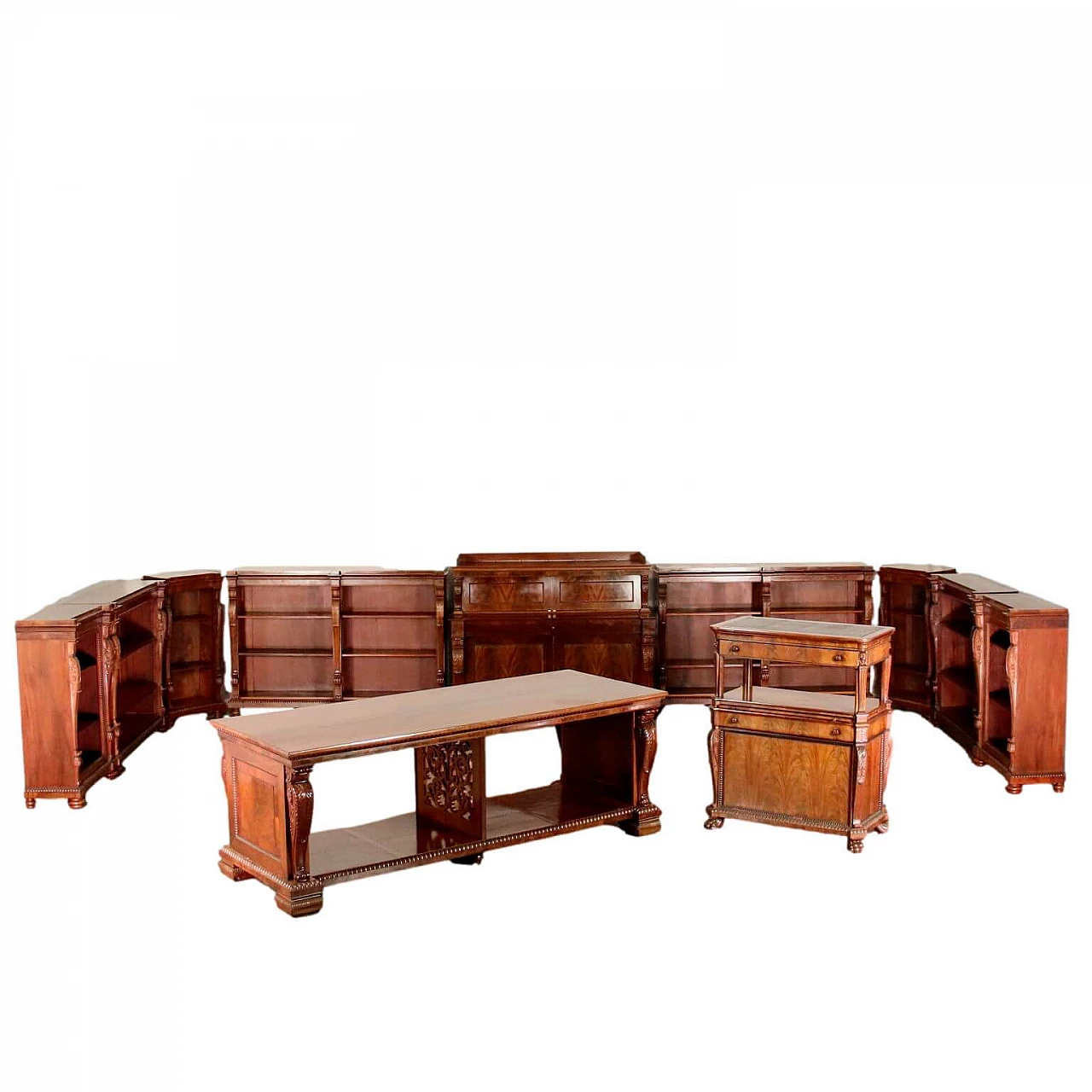 Genoese library attributable to Henry T. Peters, 19th century 1