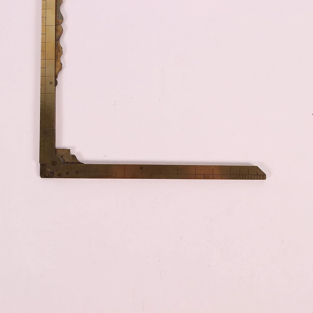 Brass level square by Franciscu, end of 18th century 4