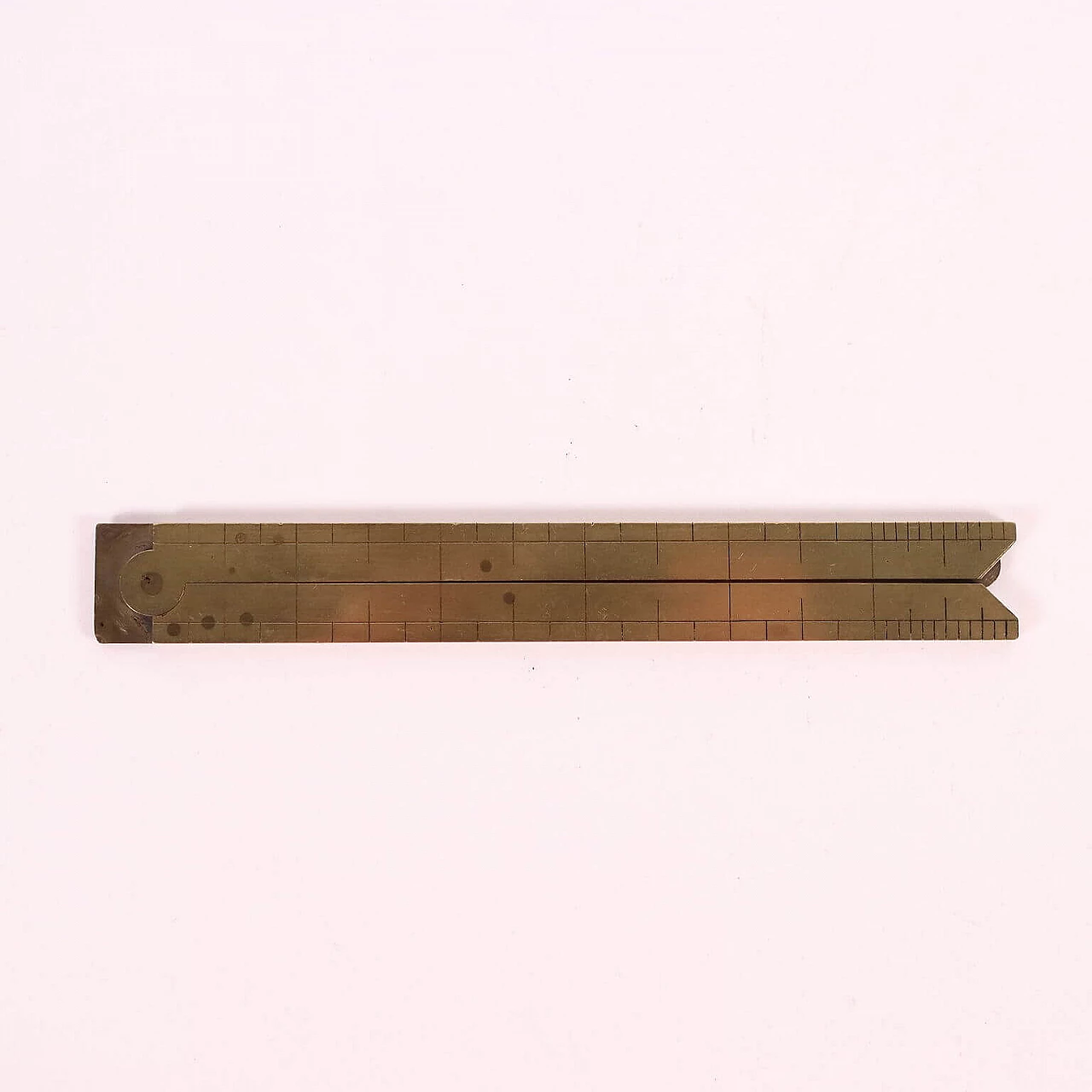Brass level square by Franciscu, end of 18th century 7