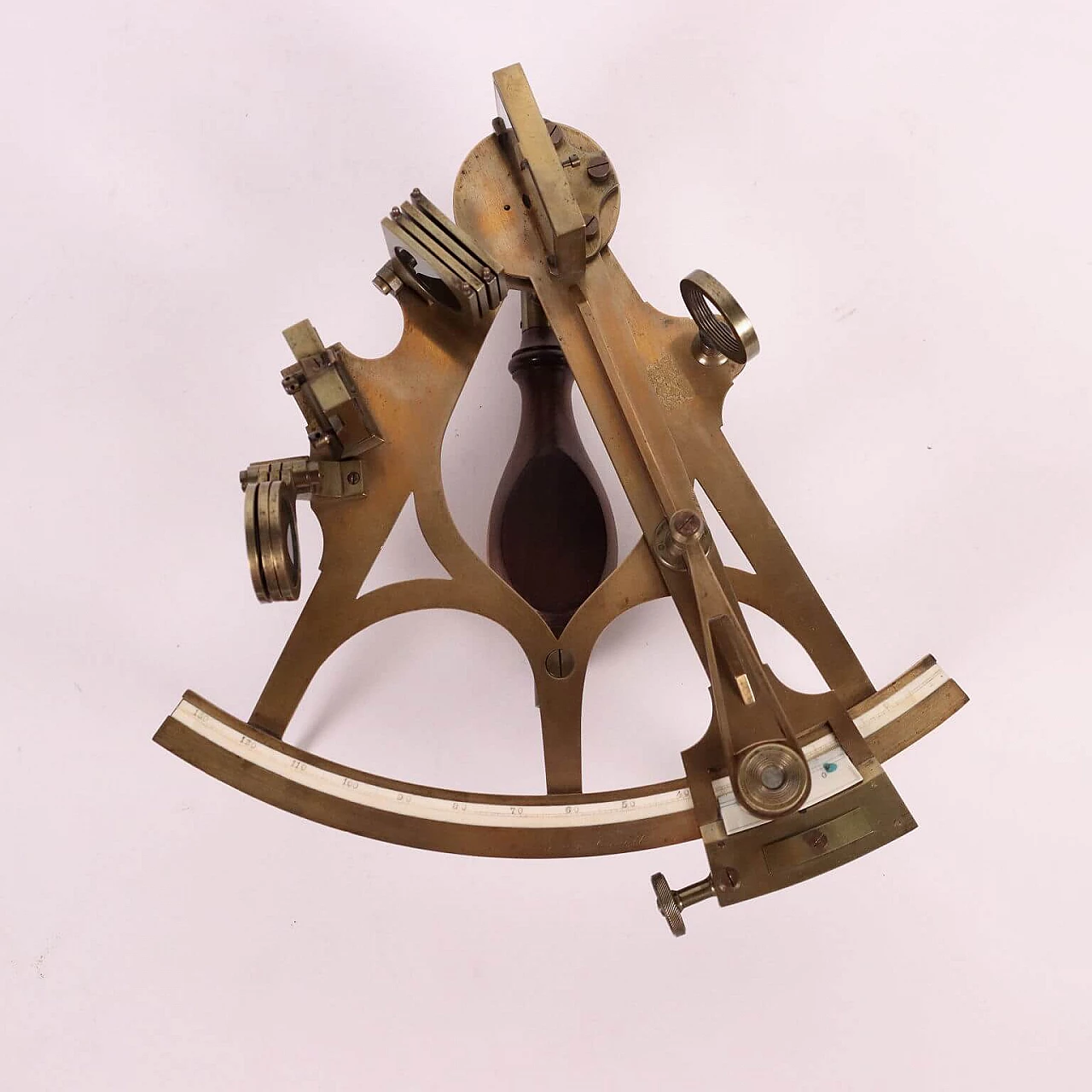 Sestante in ottone, del '800 3