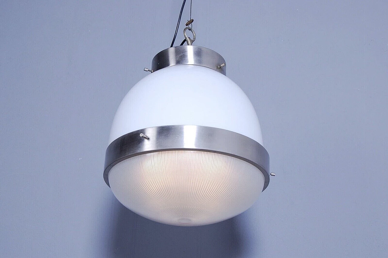 Lampadario Big Delta di Sergio Mazza per Artemide, anni '60 3