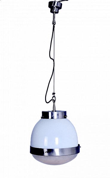 Lampadario Big Delta di Sergio Mazza per Artemide, anni '60