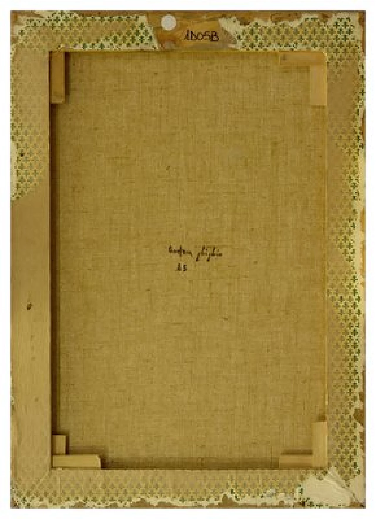 Andrea Di Dio, ritratto femminile, dipinto a olio su tela, 1985 5