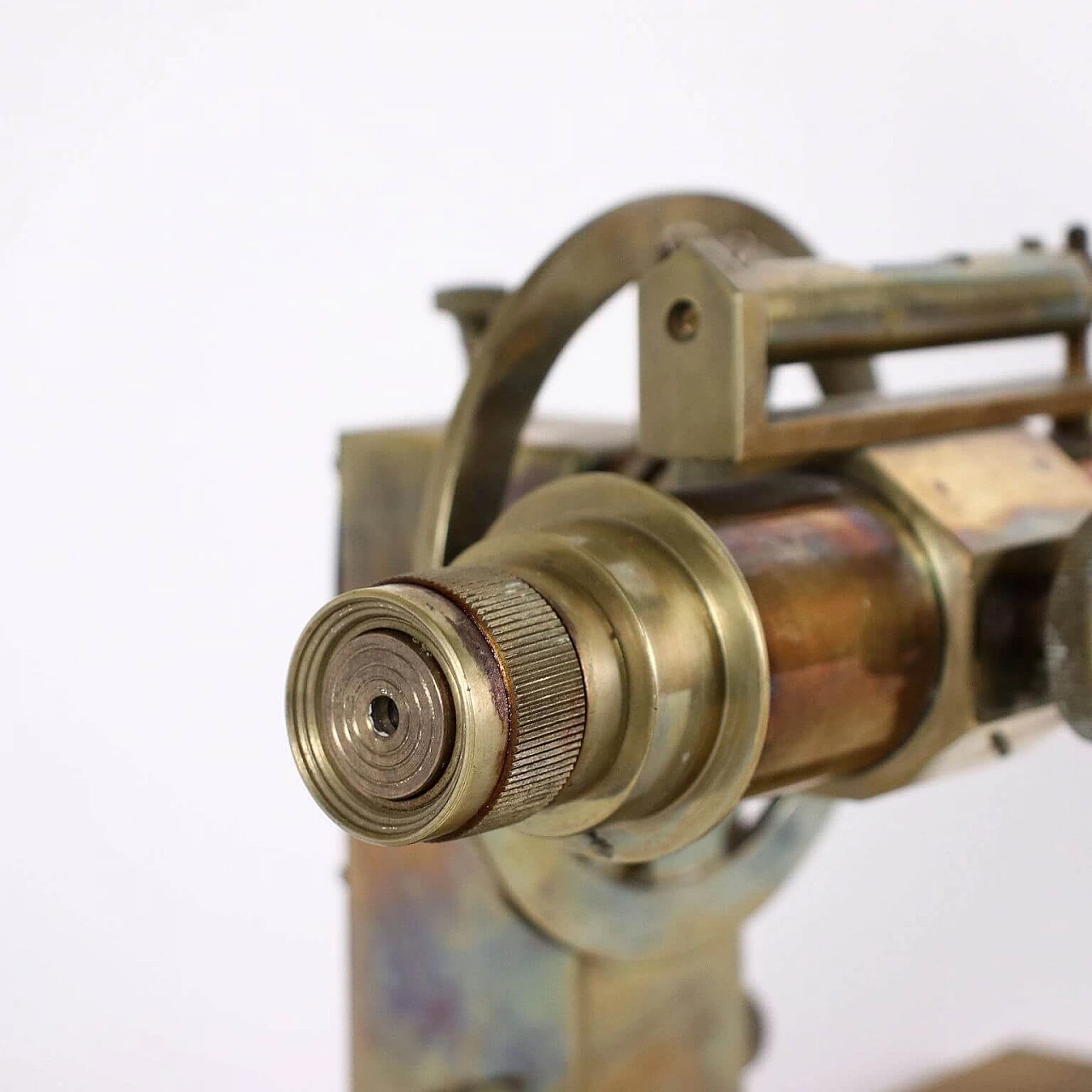 Brass telescope diopter, 19th century 3