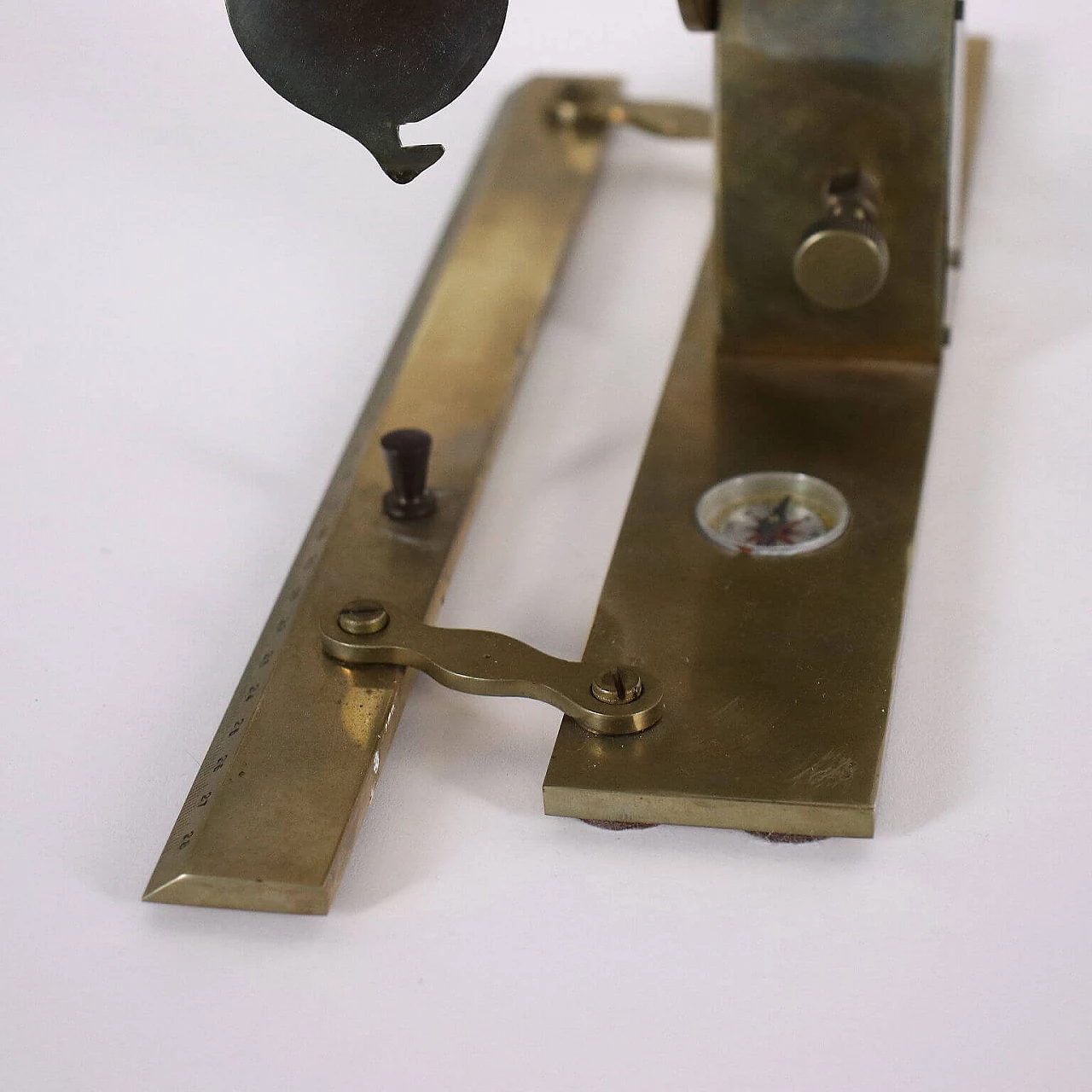 Brass telescope diopter, 19th century 6