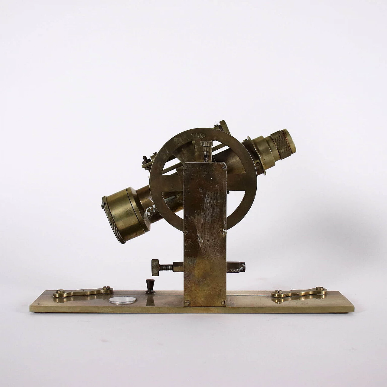 Brass telescope diopter, 19th century 8