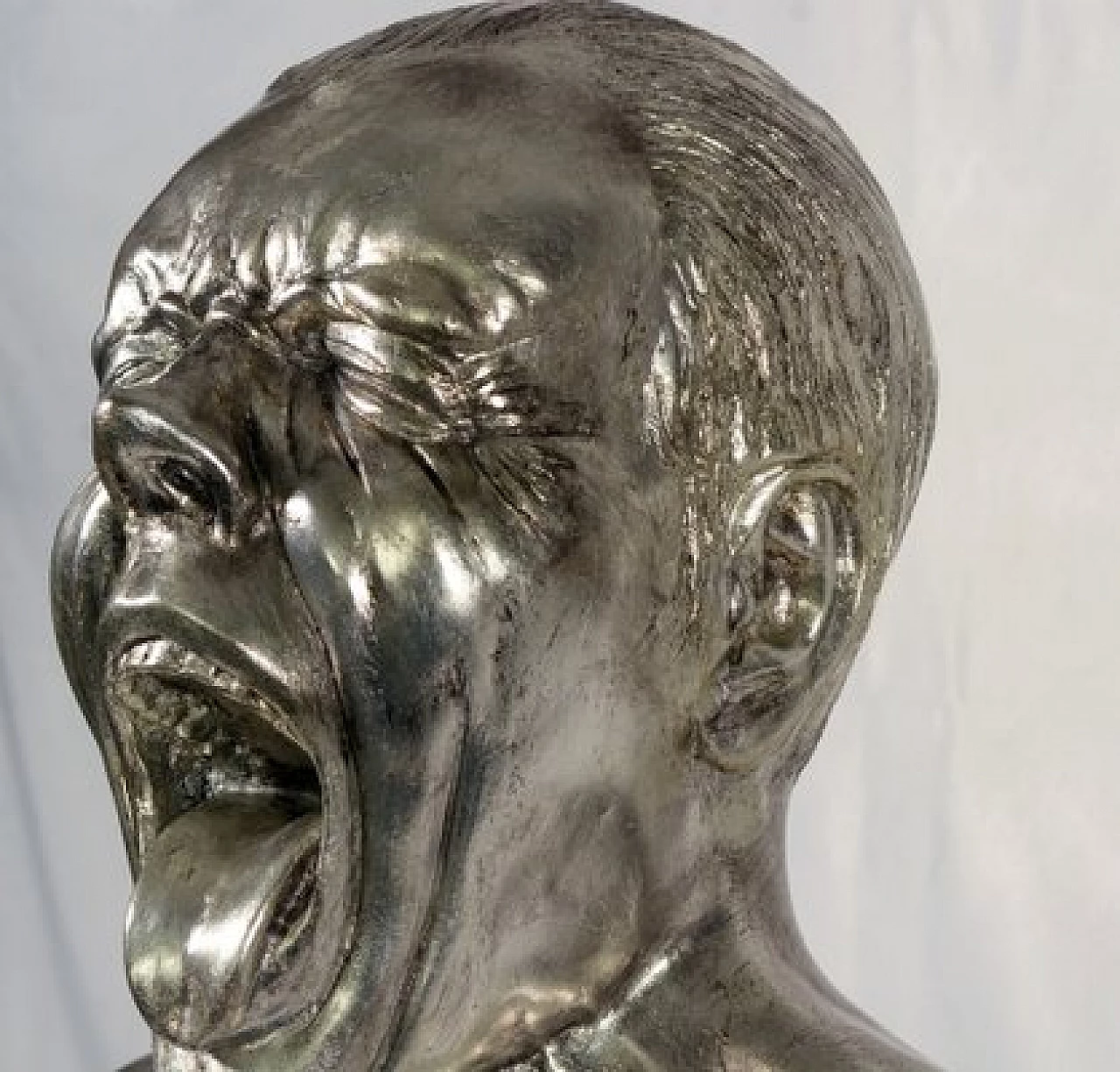 From Frank Xaver Masserschmidt, Head of Character, wax sculpture on wooden base, 1990s 23