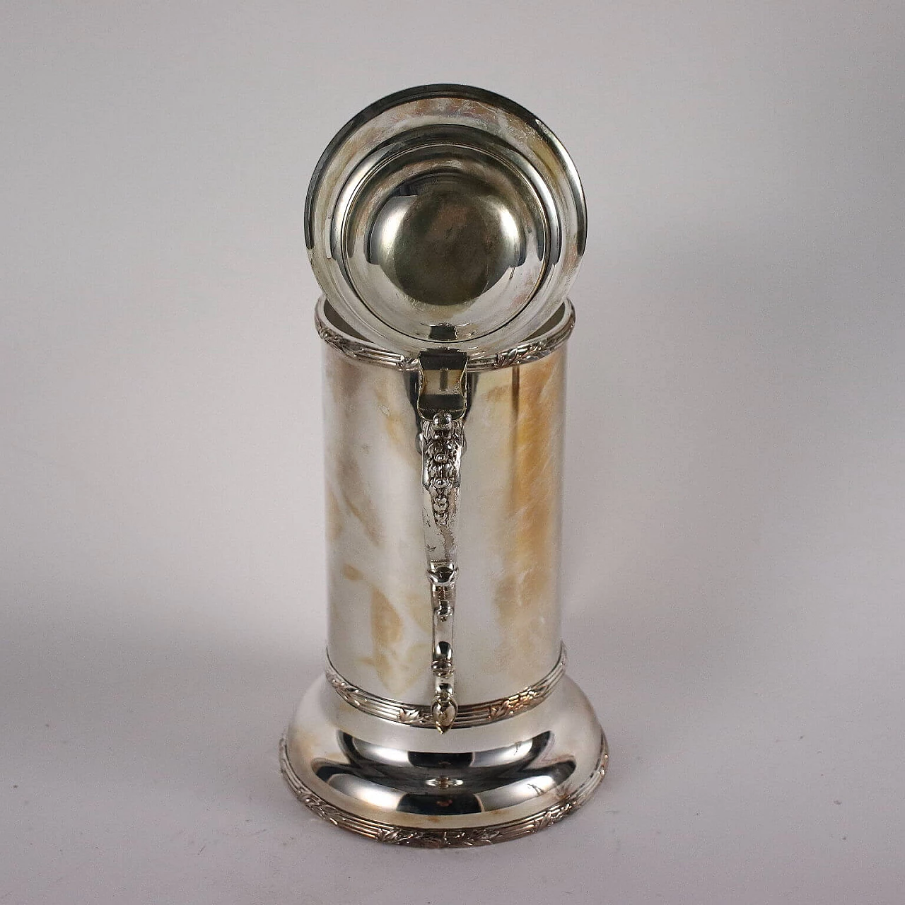 Tankard in silver plated metal , early 1900s 7