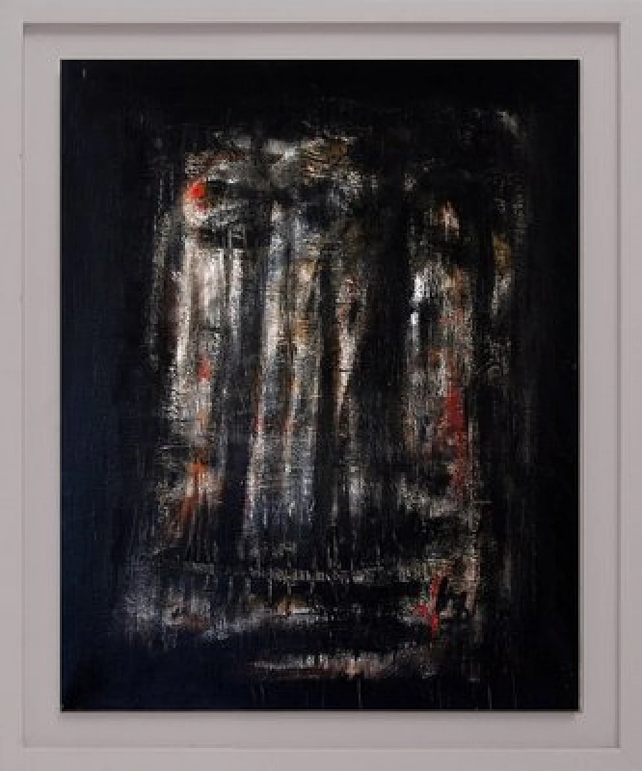 Massimo D'Orta, The Big Winter Am.6, oil on canvas, 2000s 2