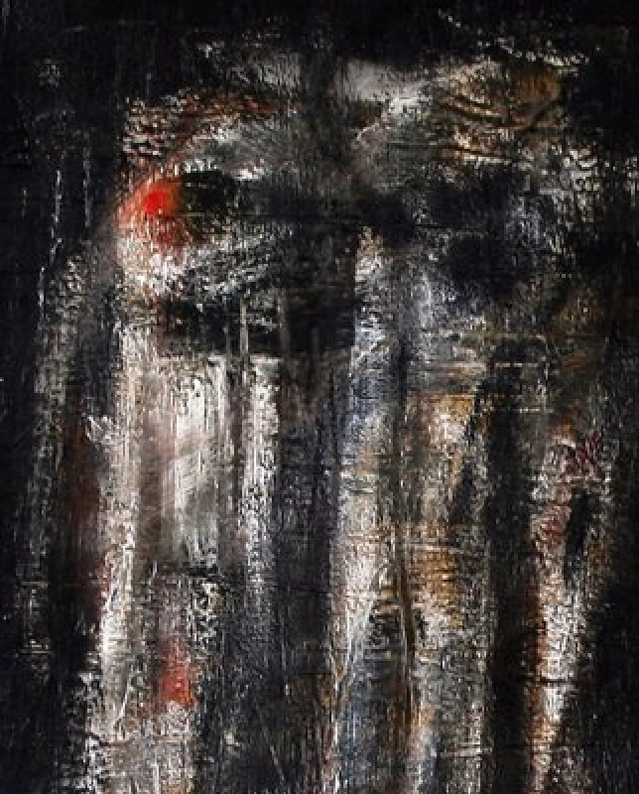 Massimo D'Orta, The Big Winter Am.6, oil on canvas, 2000s 3