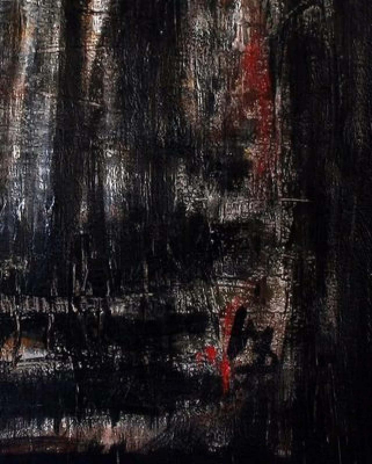 Massimo D'Orta, The Big Winter Am.6, oil on canvas, 2000s 4