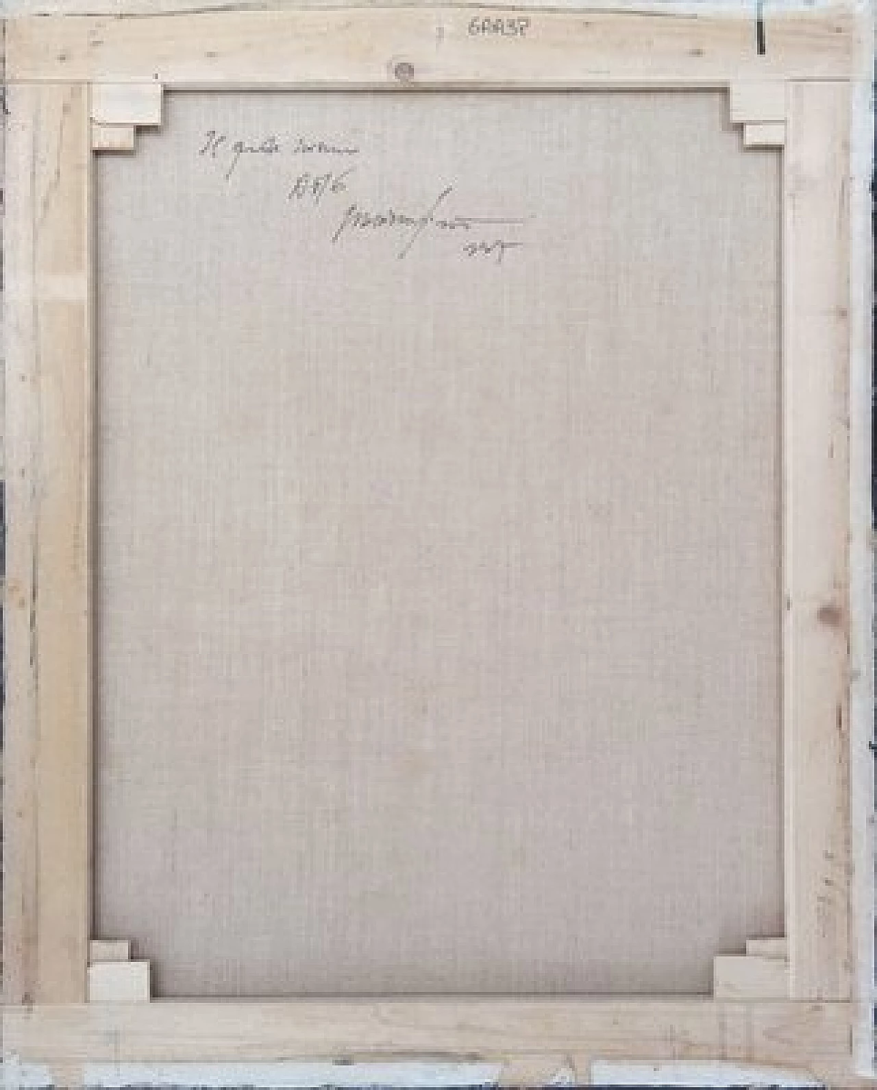 Massimo D'Orta, The Big Winter Am.6, oil on canvas, 2000s 5