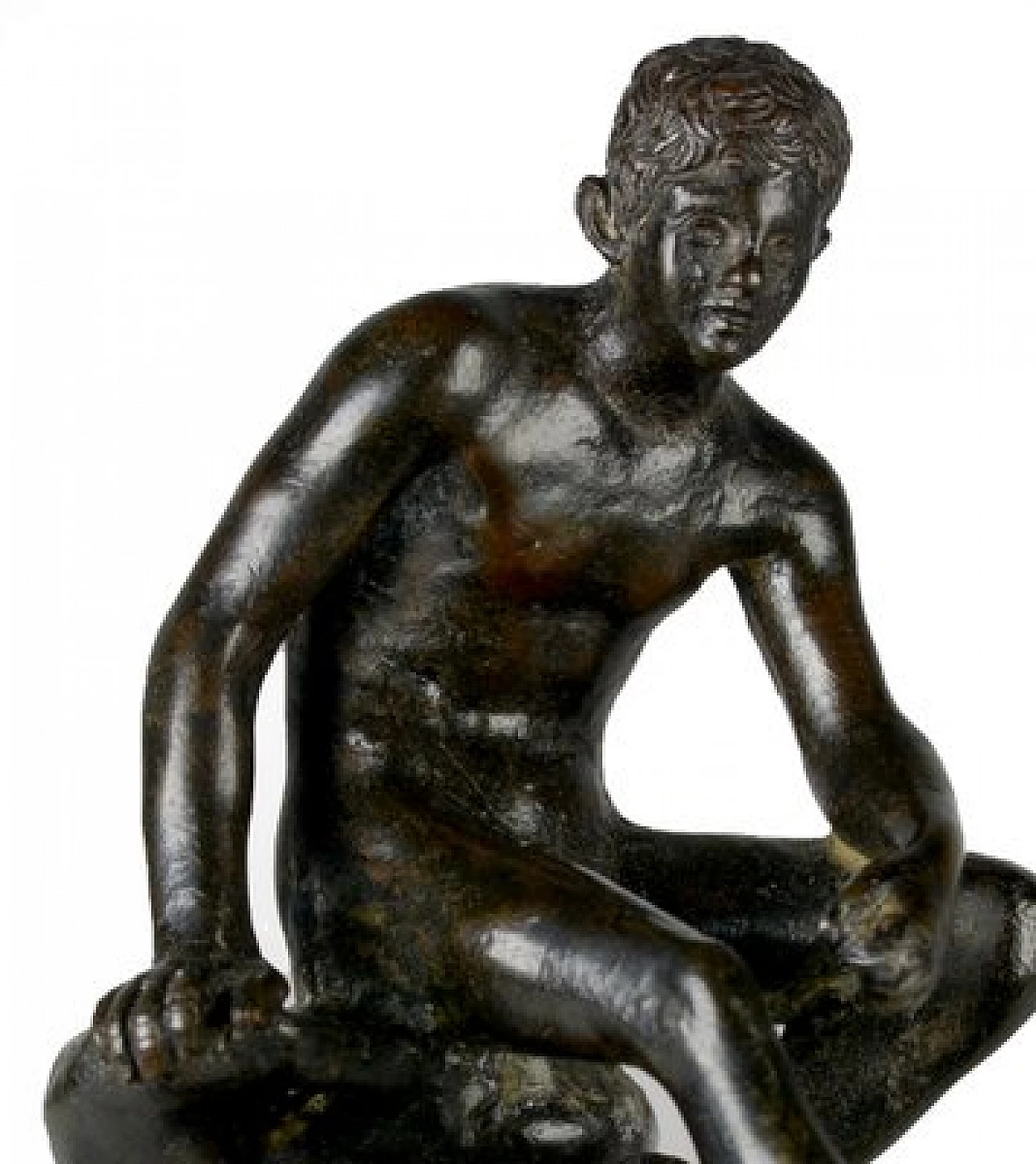 Scultura di Hermes a riposo in bronzo di Fonderia Chiurazzi, inizio '900 4