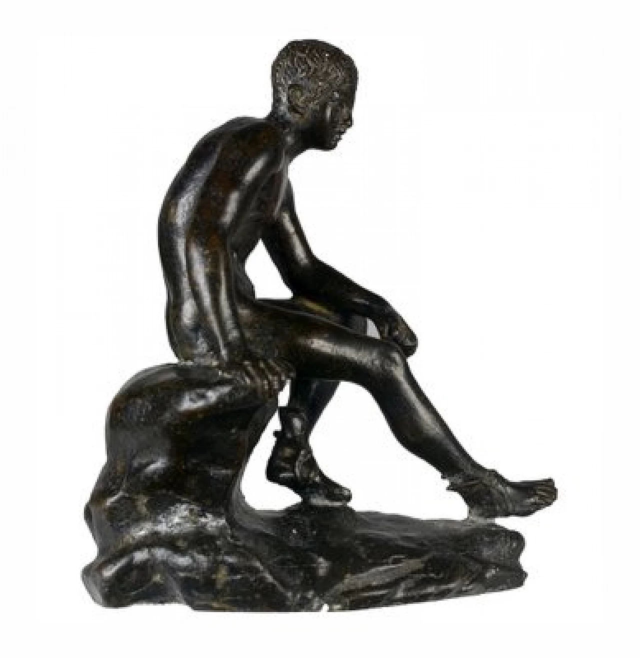 Bronze sculpture of Hermes at rest by Fonderia Chiurazzi, early 20th century 5