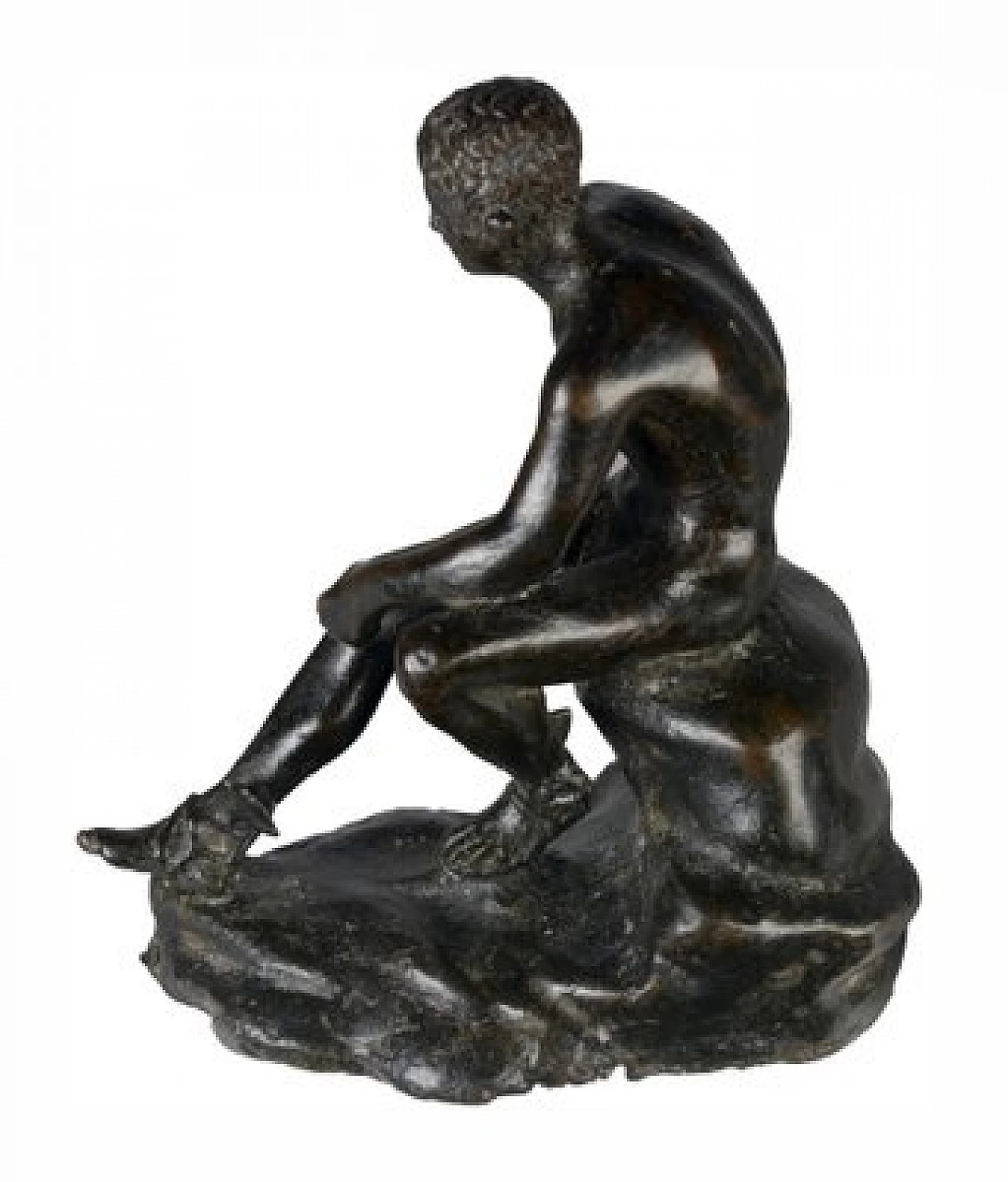 Bronze sculpture of Hermes at rest by Fonderia Chiurazzi, early 20th century 7