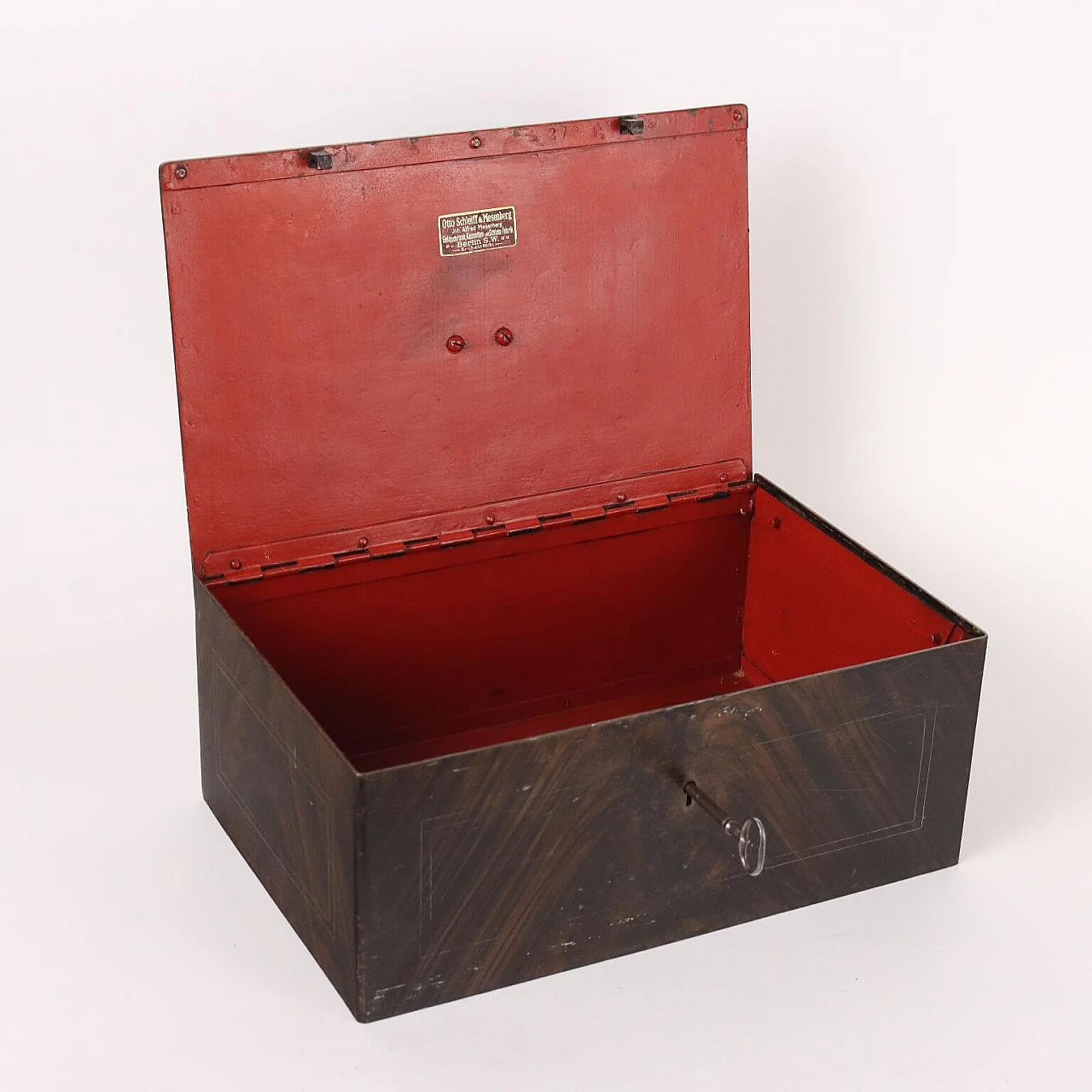 Bauletto in ferro Art Decò, anni '30 6