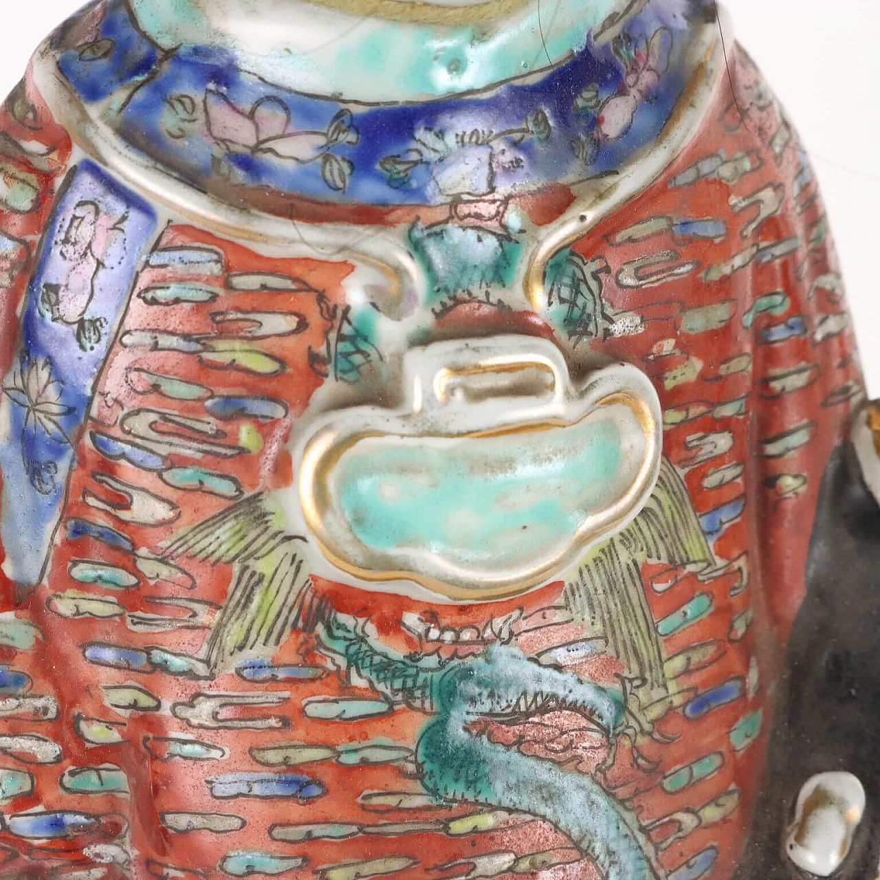 Porcelain sculpture of Lu Xing, 1930s 4