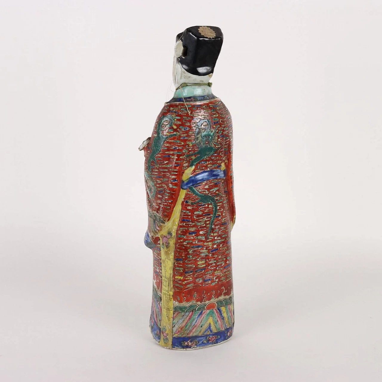 Porcelain sculpture of Lu Xing, 1930s 7