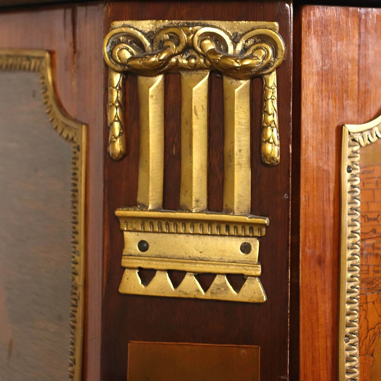 Neoclassical inlaid dresser by André Louis Gilbert, late 18th century 8