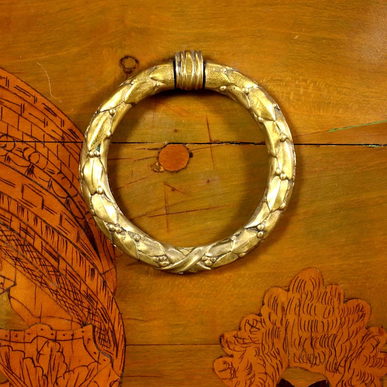 Neoclassical inlaid dresser by André Louis Gilbert, late 18th century 9