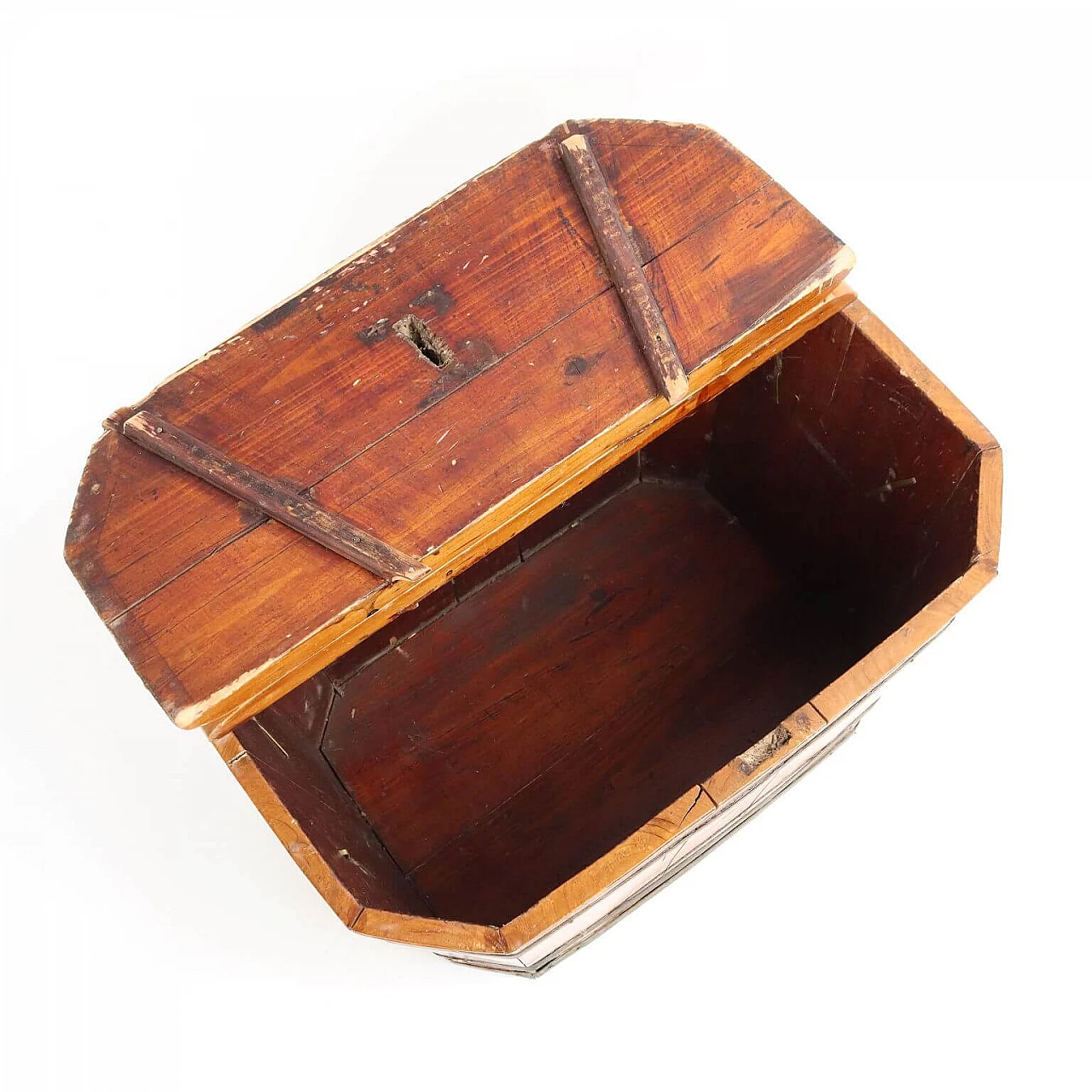 Urna in abete e bronzo, inizio '900 4