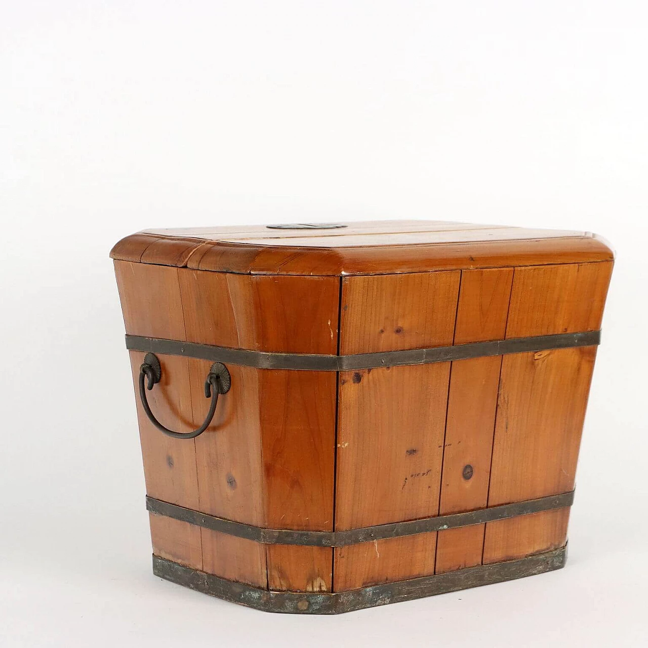 Urna in abete e bronzo, inizio '900 6