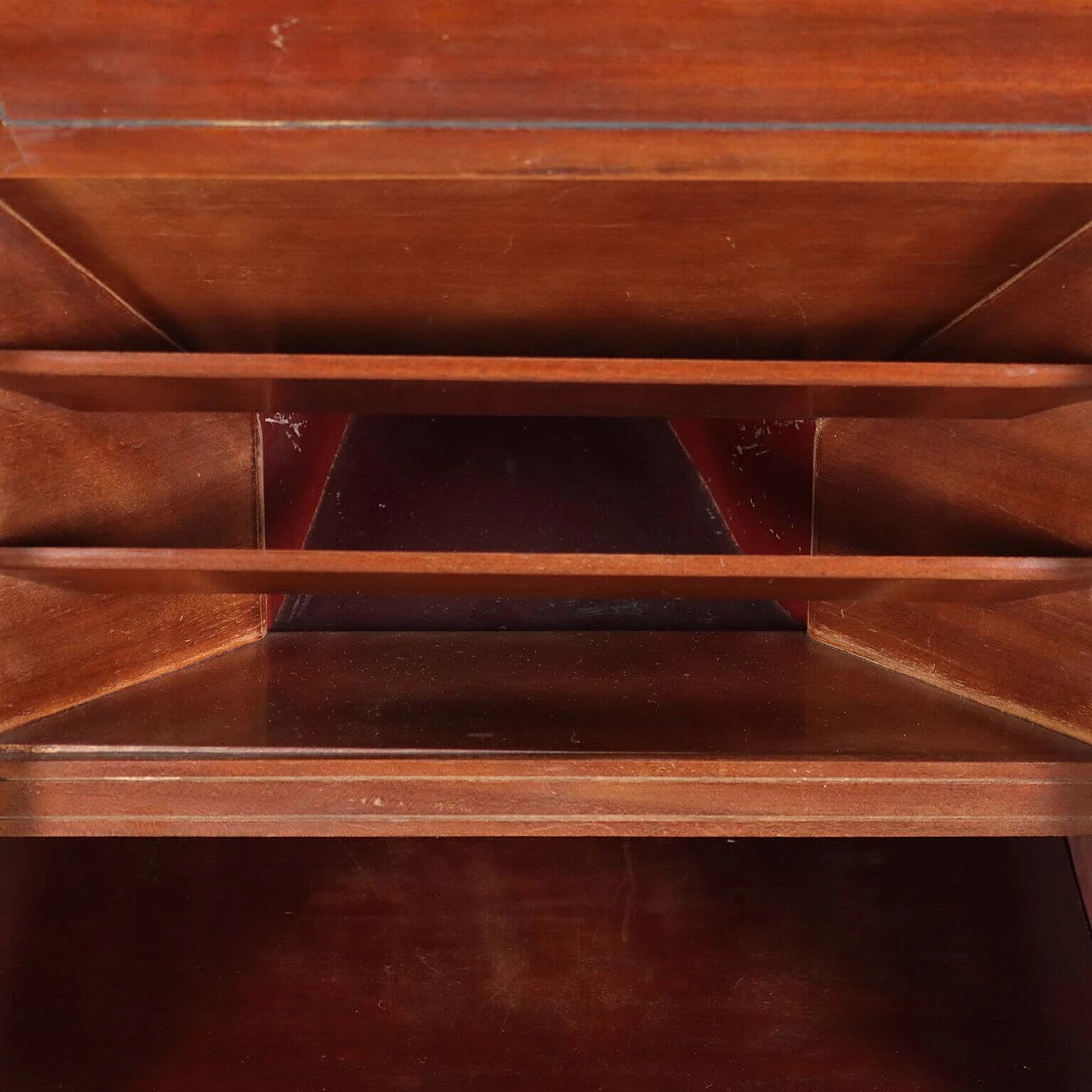 Arion 78 rpm mahogany gramophone cabinet, 1930s 5