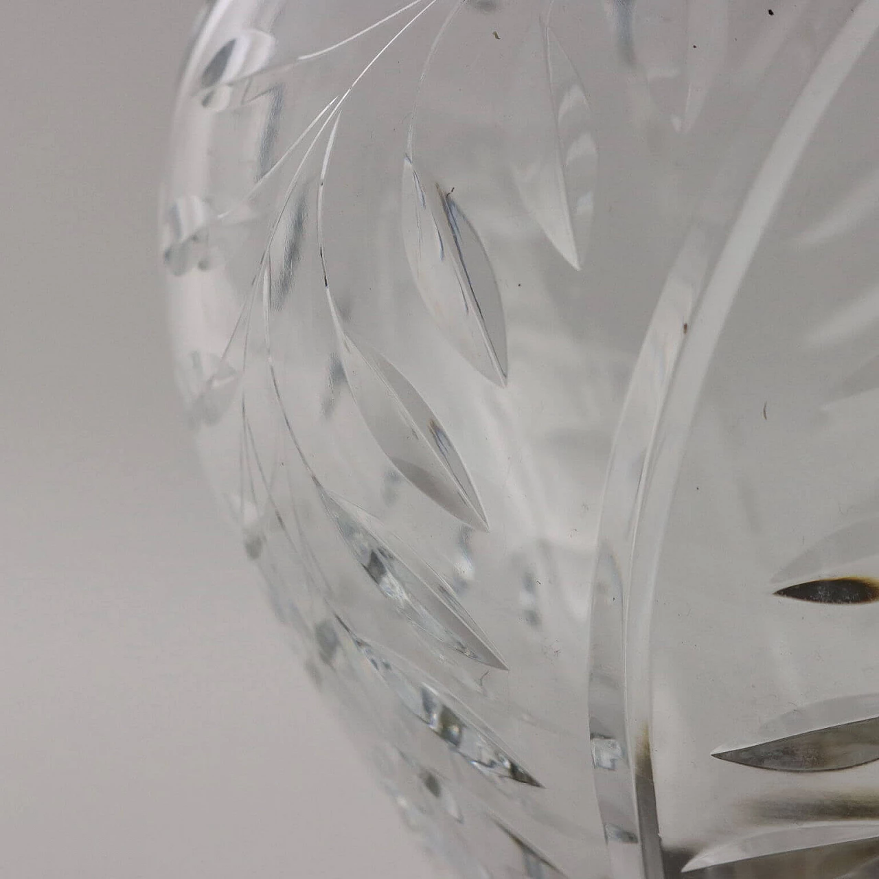 Vaso in argento e cristallo di Apiemme Argenterie, anni '70 8