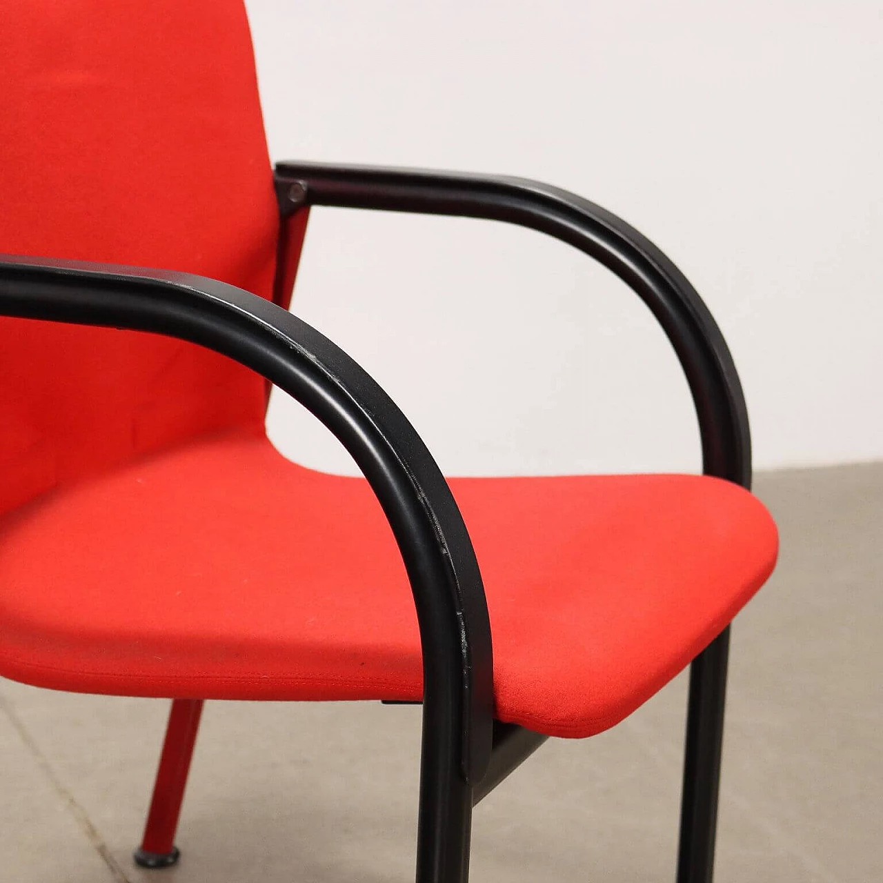 Coppia di sedie con schienale reclinabile di Arflex, anni '80 5