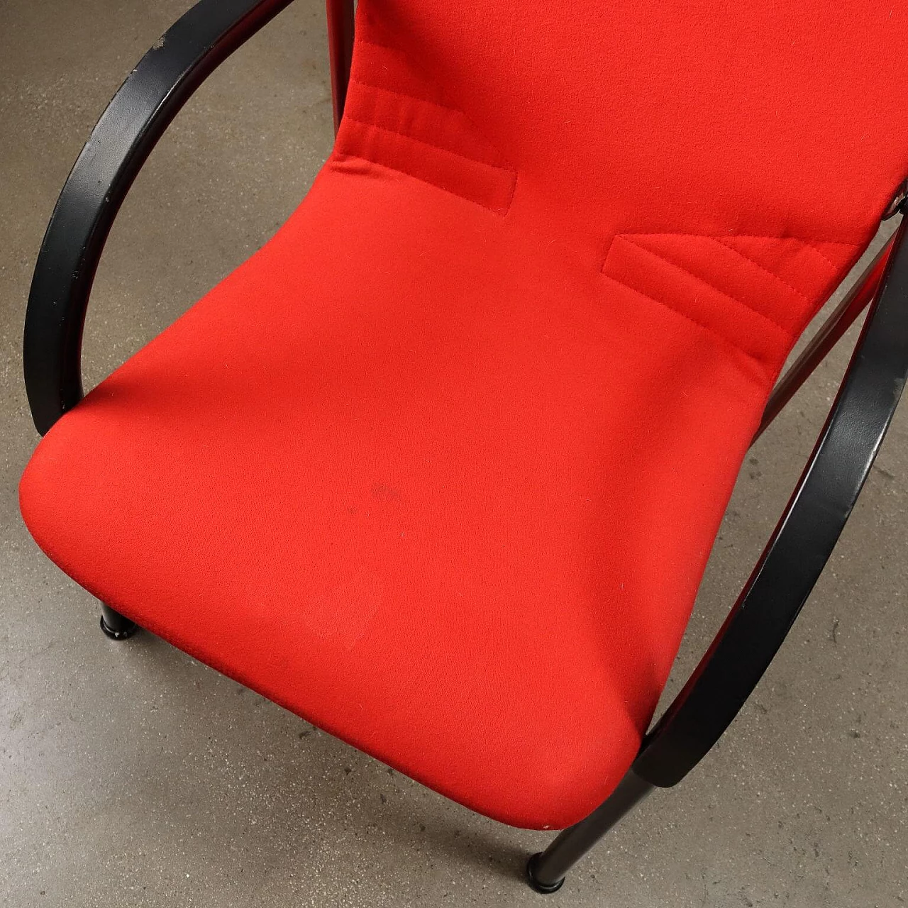Coppia di sedie con schienale reclinabile di Arflex, anni '80 8