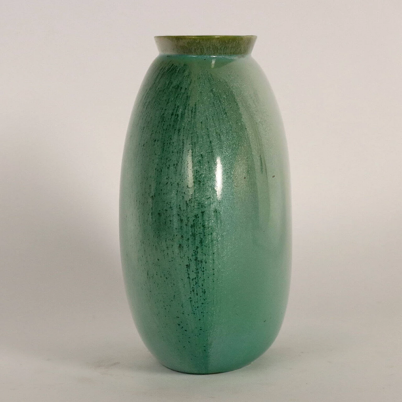 Vaso in ceramica smaltata di Guido Andlovitz per Lavenia, anni '30 5