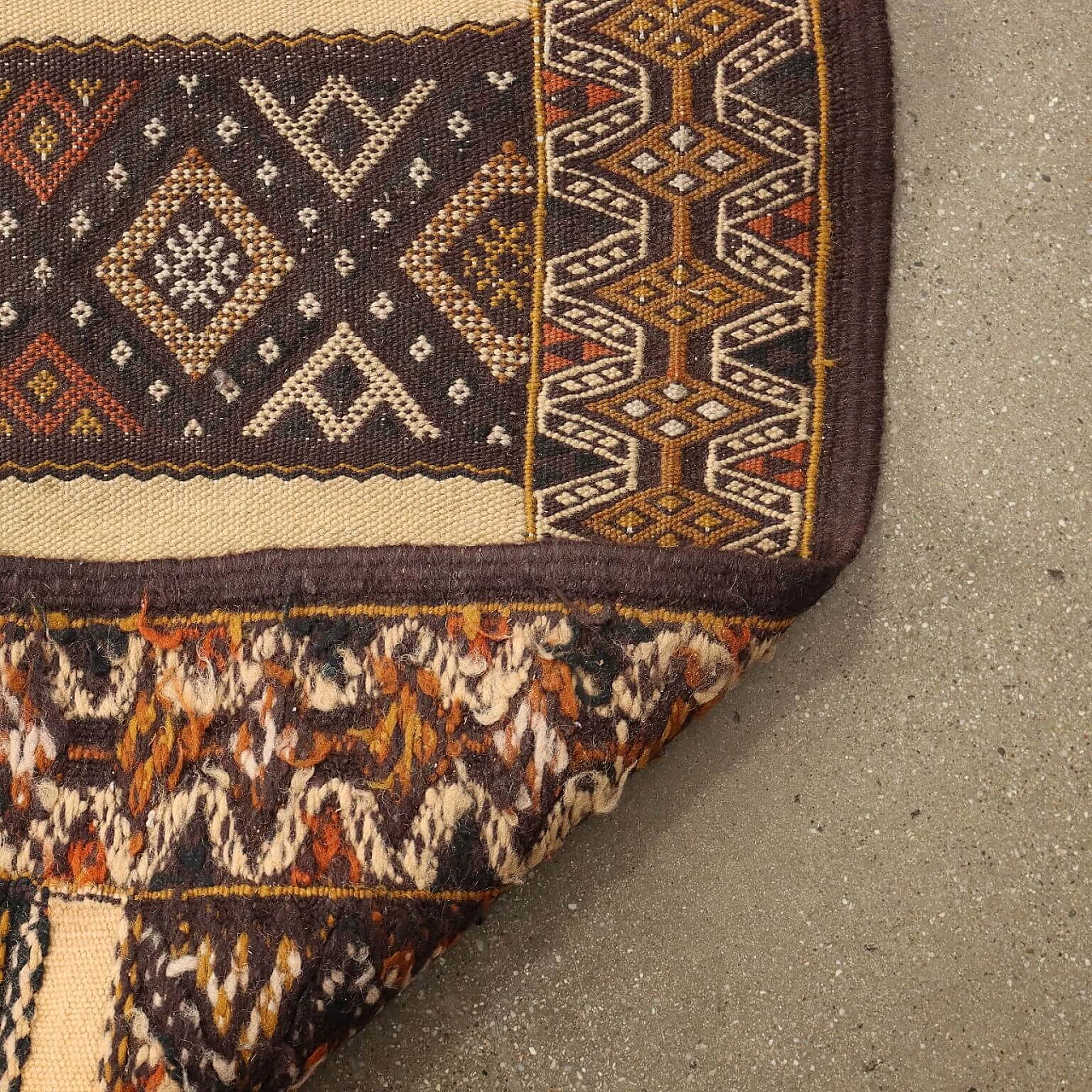 Moroccan cotton Agadir rug 7