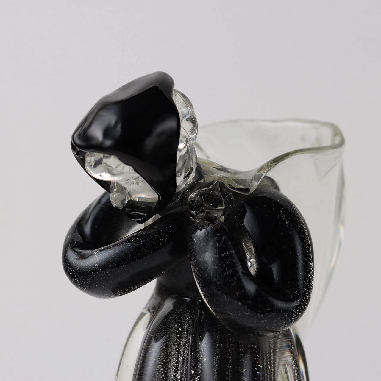 Glass sculpture of Woman with Gerla by Archimede Seguso, 20th century 3