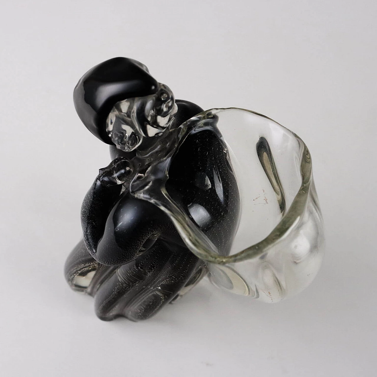 Glass sculpture of Woman with Gerla by Archimede Seguso, 20th century 7